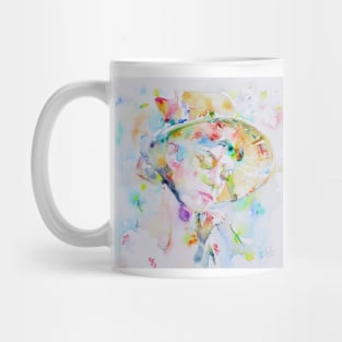 AUDREY HEPBURN watercolor portrait .2 Mug